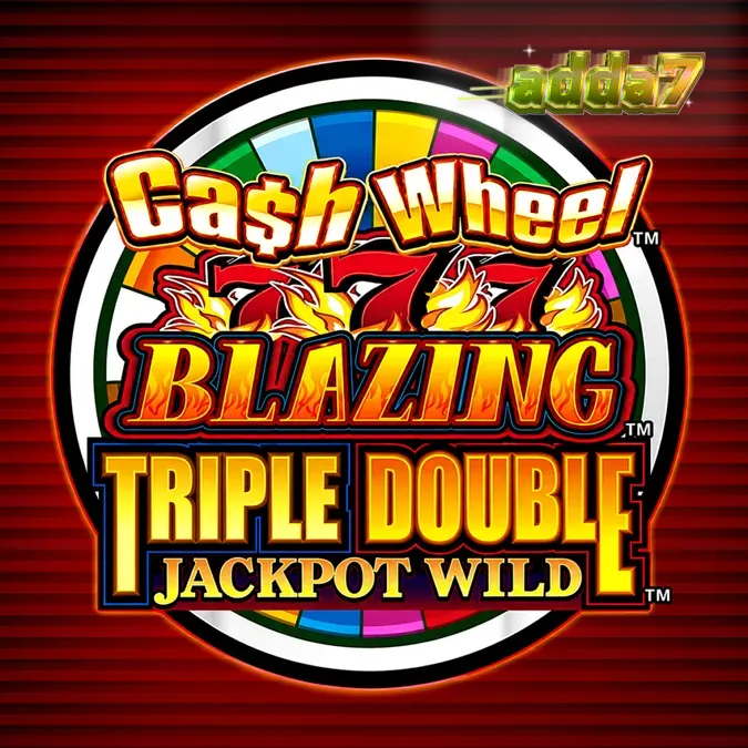Cash Wheel Blazing 777 Triple Double Jackpot Wild স্লট গেমের ইন্টারফেস